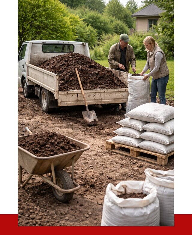 Перегной в мешках с доставкой в Белебее от 2244 р. | ПРОНЕРУДБлб