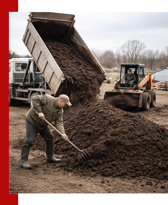 Доставка и продажа перегноя в Белебее быстро и дешево