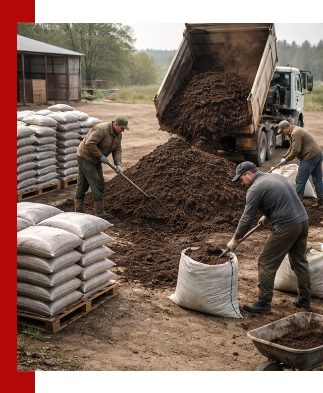 Доставка компоста оптом и в розницу в Белебее