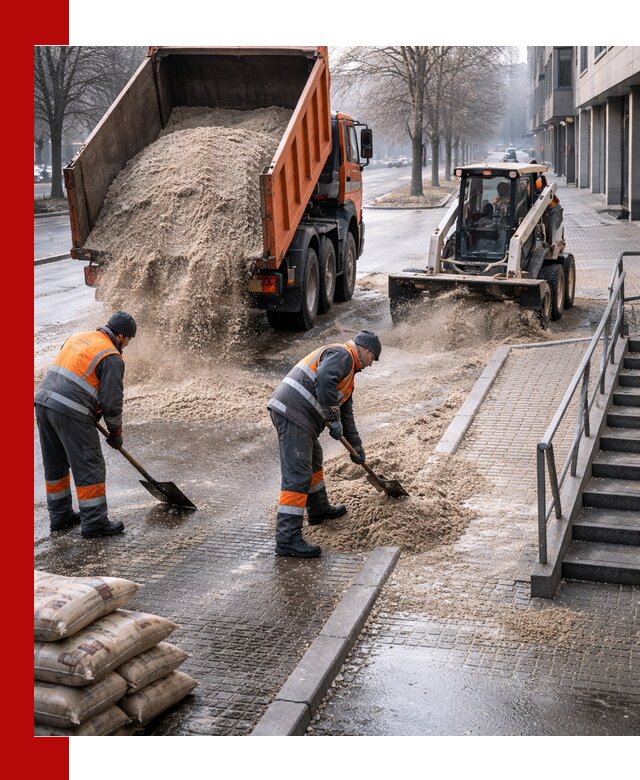 Поставка противогололедных материалов в Белебее