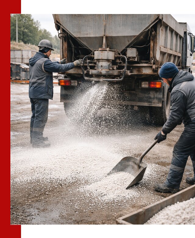 Доставка и продажа хлористого кальция в Белебее