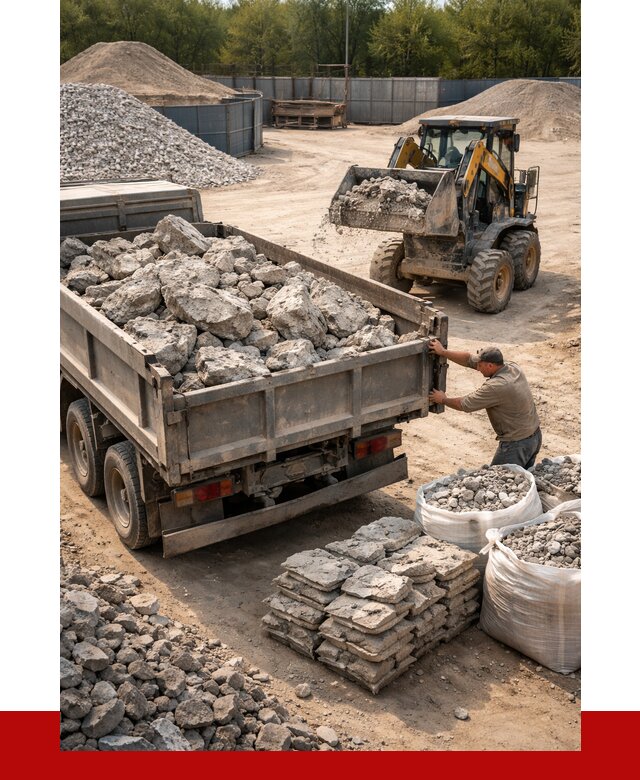 Купить бой бетона с доставкой в Белебее от 4896 р. | ПРОНЕРУДБлб