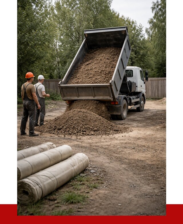 Доставка сыпучих материалов самосвалом в Белебей от 4284 р. | ПРОНЕРУДБлб