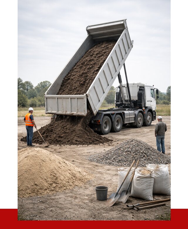 Доставка самосвалом 30 кубов в Белебее от 8671 р. | ПРОНЕРУДБлб