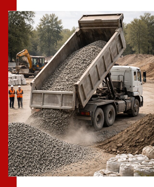 Аренда самосвала в Белебее для доставки сыпучих и нерудных материалов