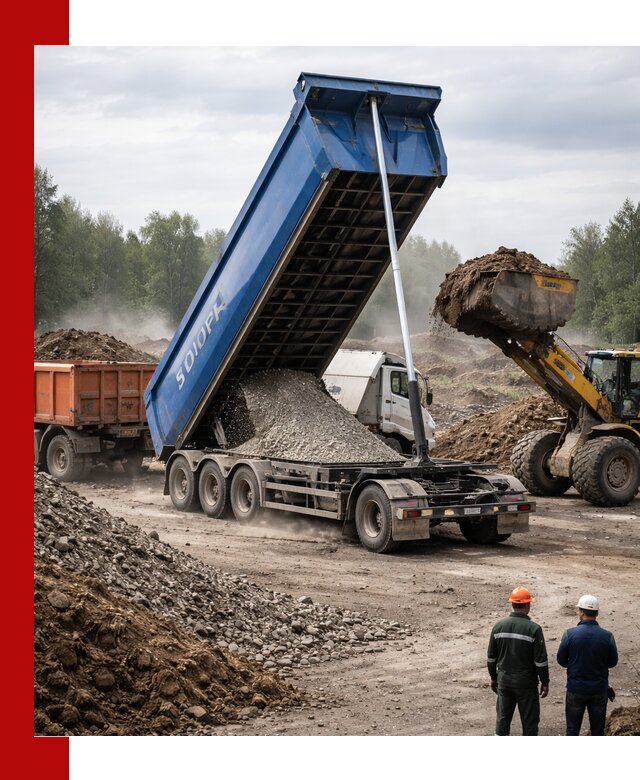 Аренда тонар 40 тонн в Белебее с доставкой материалов