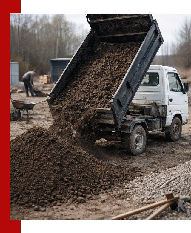 Аренда минисамосвала в Белебее для доставки сыпучих материалов