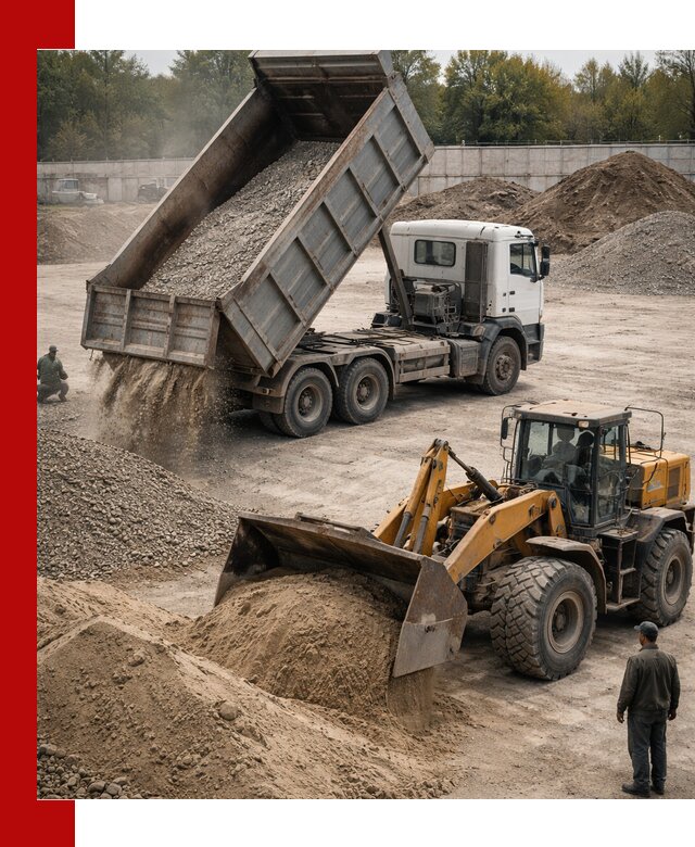 Перевозка сыпучих грузов самосвалами и бортовыми в Белебее