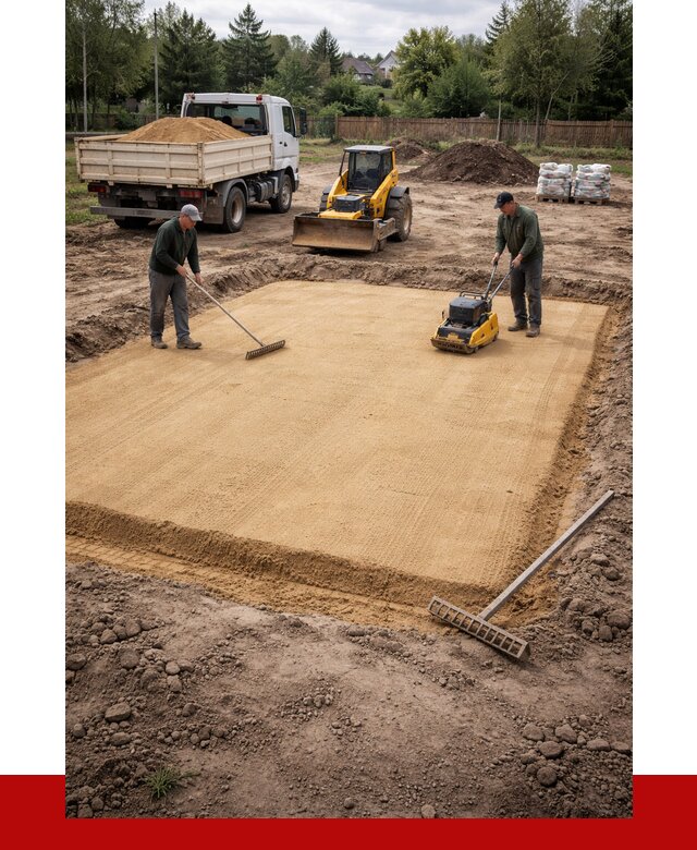 Устройство песчаной подушки в Белебее от 4590 р. ПРОНЕРУДБлб